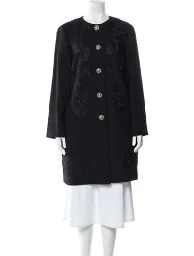 Pre-owned Dolce & Gabbana Virgin Wool Evening Jacket In Black