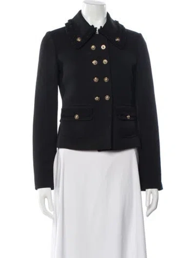 Pre-owned Dolce & Gabbana Virgin Wool Evening Jacket In Gray