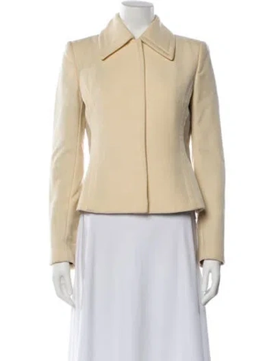 Pre-owned Dolce & Gabbana Virgin Wool Evening Jacket In Neutral