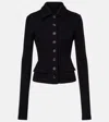 Dolce & Gabbana Virgin Wool Jacket In Black