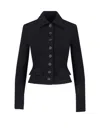 Dolce & Gabbana Virgin Wool Jacket In Black