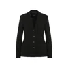 Dolce & Gabbana Virgin Wool Jacket In Black