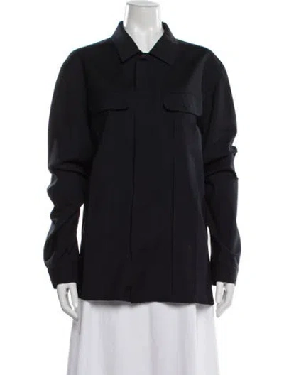 Pre-owned Dolce & Gabbana Virgin Wool Jacket In Black