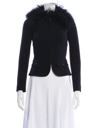 Pre-owned Dolce & Gabbana Virgin Wool Jacket In Gray