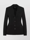 Dolce & Gabbana Single-breasted Wool Blazer