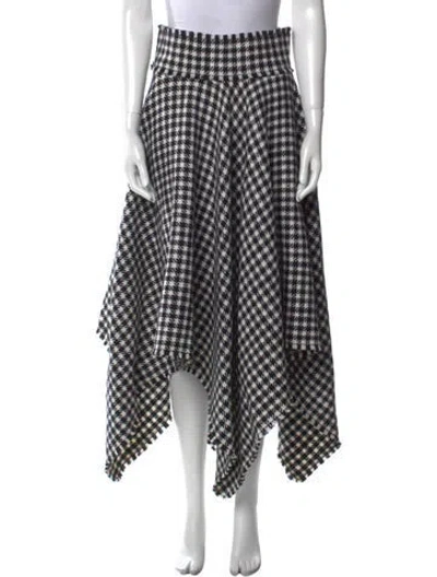 Pre-owned Dolce & Gabbana Virgin Wool Midi Length Skirt