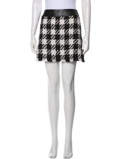 Pre-owned Dolce & Gabbana Virgin Wool Mini Skirt
