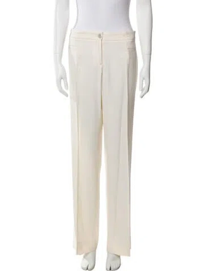Pre-owned Dolce & Gabbana Virgin Wool Pant Set In Neutral