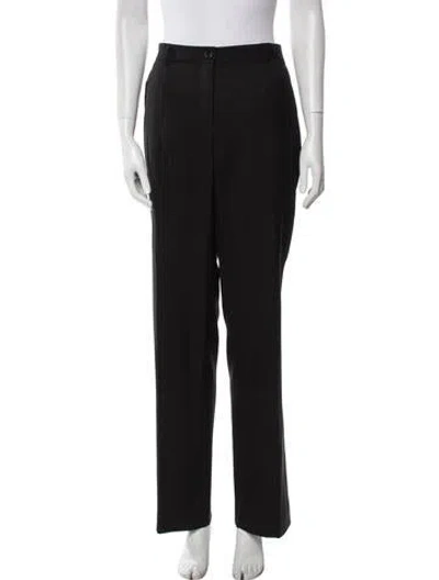 Pre-owned Dolce & Gabbana Virgin Wool Pantsuit In Black