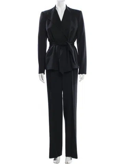 Pre-owned Dolce & Gabbana Virgin Wool Pantsuit In Multi
