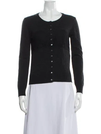Pre-owned Dolce & Gabbana Virgin Wool Scoop Neck Sweater In Multi
