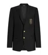 Dolce & Gabbana Appliqué Blazer - Men's - Eco Virgin Wool/silk/viscose