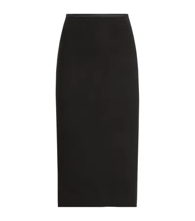 Dolce & Gabbana Virgin Wool-silk Pencil Skirt