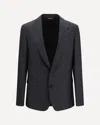 Dolce & Gabbana Pinstripe-pattern Notched-lapel Blazer In Multi