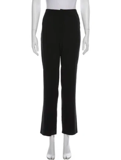 Pre-owned Dolce & Gabbana Virgin Wool Straight Leg Pants In Green