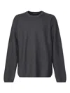 Dolce & Gabbana Oversized Crewneck In Grey