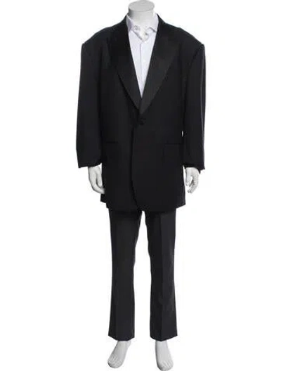 Pre-owned Dolce & Gabbana Virgin Wool Two-piece Blazer W/ Tags In Blue