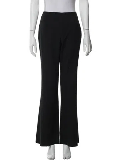 Pre-owned Dolce & Gabbana Virgin Wool Wide Leg Pants In Multi