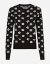 Dolce & Gabbana Logo Knit In Print