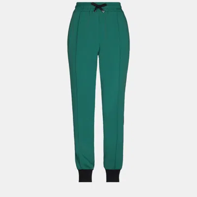 Pre-owned Dolce & Gabbana Viscose Pants 40 In Green