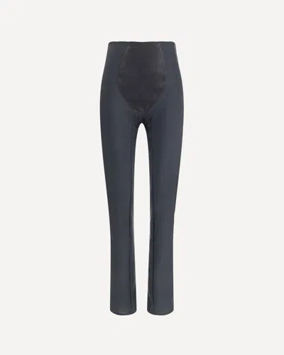 Dolce & Gabbana Vita Dolce Satin Leggings In Black