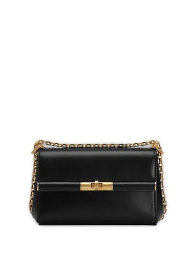 Dolce & Gabbana Leather Calf  'city Mini Marlene' Shoulder Bag In Black