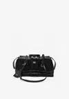 Dolce & Gabbana Vittoria Calf Leather Shoulder Bag In Black
