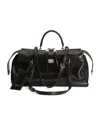Dolce & Gabbana Vittoria Calfskin Leather Bag In Black