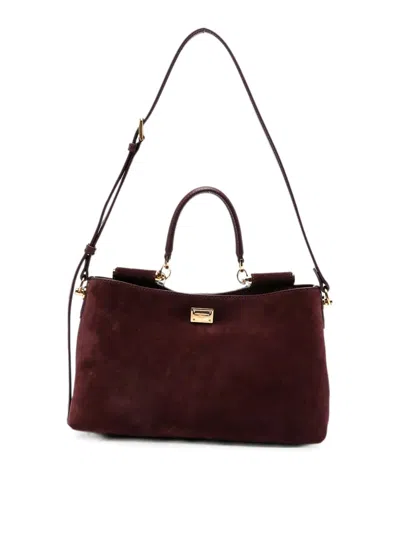 Dolce & Gabbana Vittoria Hand Bag In White