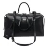 Dolce & Gabbana Calf Leather Shoulder Bag Vittoria Model In Black