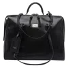 Dolce & Gabbana Versatile Leather Shoulder Bag And Straps In Black