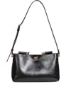 Dolce & Gabbana Vittoria Hand In Calfskin Leather Bags In Black