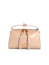 Dolce & Gabbana 'victory' Leather Handbag Nude In Pink