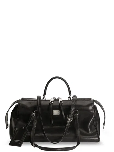 Dolce & Gabbana Vittoria Leather Shoulder Bag