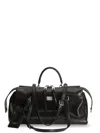 Dolce & Gabbana Women Vittoria Leather Shoulder Bag In Black