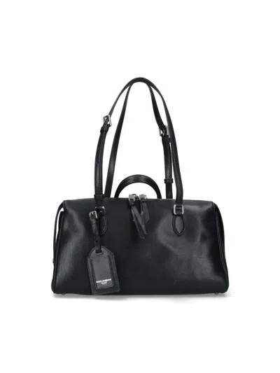 Dolce & Gabbana Vittoria Shoulder Bag In Black