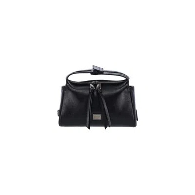 Dolce & Gabbana Vittoria Small Handbag In Black