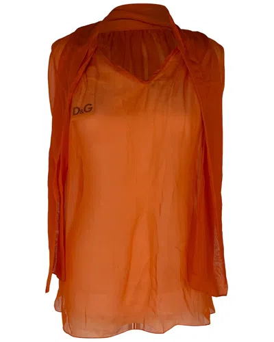 Pre-owned Dolce & Gabbana V-neck Blouse