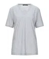 Dolce & Gabbana V-neck Short-sleeve T-shirt In White