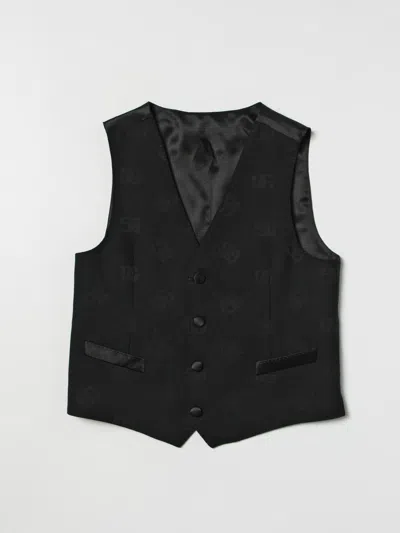 Dolce & Gabbana Waistcoat  Kids Color Black