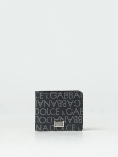 DOLCE & GABBANA WALLET DOLCE & GABBANA MEN COLOR BLACK,F93668002
