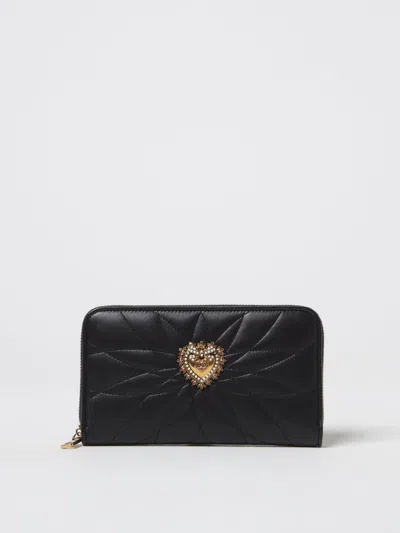 DOLCE & GABBANA WALLET DOLCE & GABBANA WOMAN COLOR BLACK,G69744002