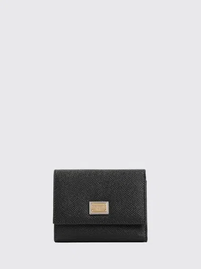 Dolce & Gabbana Portafoglio Dauphine In Black