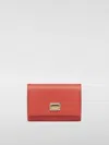 Dolce & Gabbana Wallet  Woman Color Coral In 珊瑚色