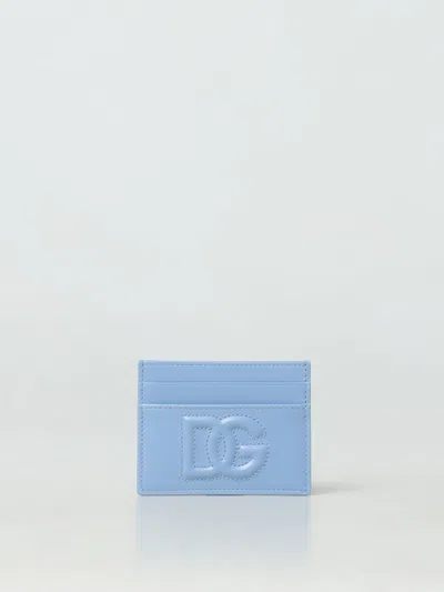 Dolce & Gabbana Wallet  Woman Color Gnawed Blue In 浅蓝色