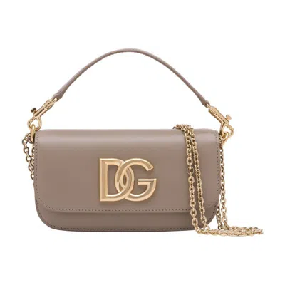 Dolce & Gabbana Wallet On Chain 3.5 In Sand