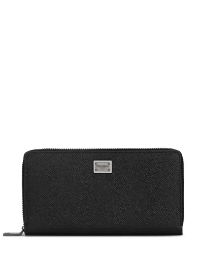 Dolce & Gabbana St. Dauphine Wallet Accessories In Black