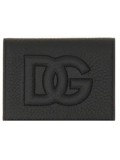 Dolce & Gabbana Wallet With Logo In Black