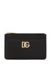Dolce & Gabbana Wallet With Zip In Black