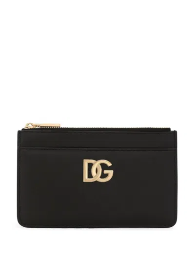 Dolce & Gabbana Wallet With Zip In Black